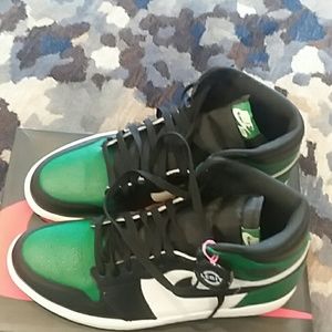 Air Jordan 1 retro high og pine green